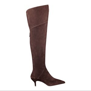 Women’s Nine West Brown Suede Boots Sz 6.5 & 7